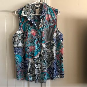 Chico’s sleeveless top